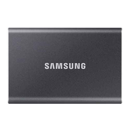 Samsung T7 4TB Portable SSD (Titan Gray) – MU-PC4T0T/WW